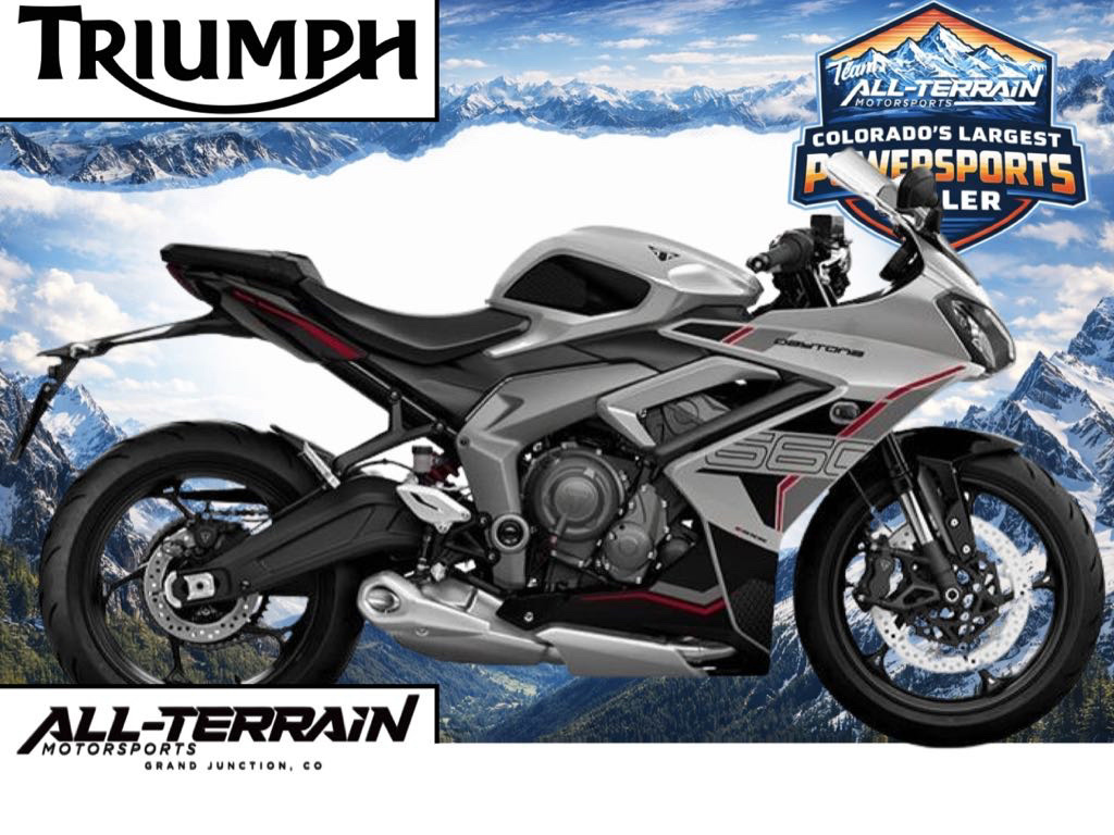2026 Triumph Daytona 660 - Aluminum Silver / Sapphire Black 660 in Grand Junction, CO