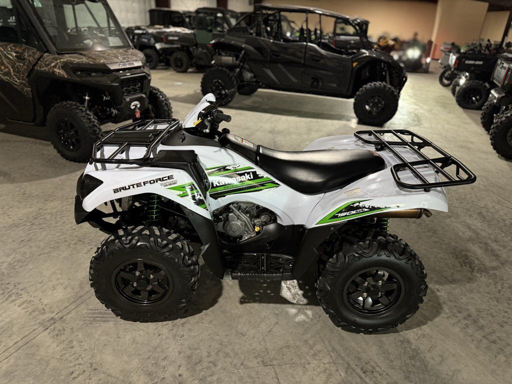 2018 Kawasaki Brute Force 750 4X4i EPS Metallic Stardust White in houston TX