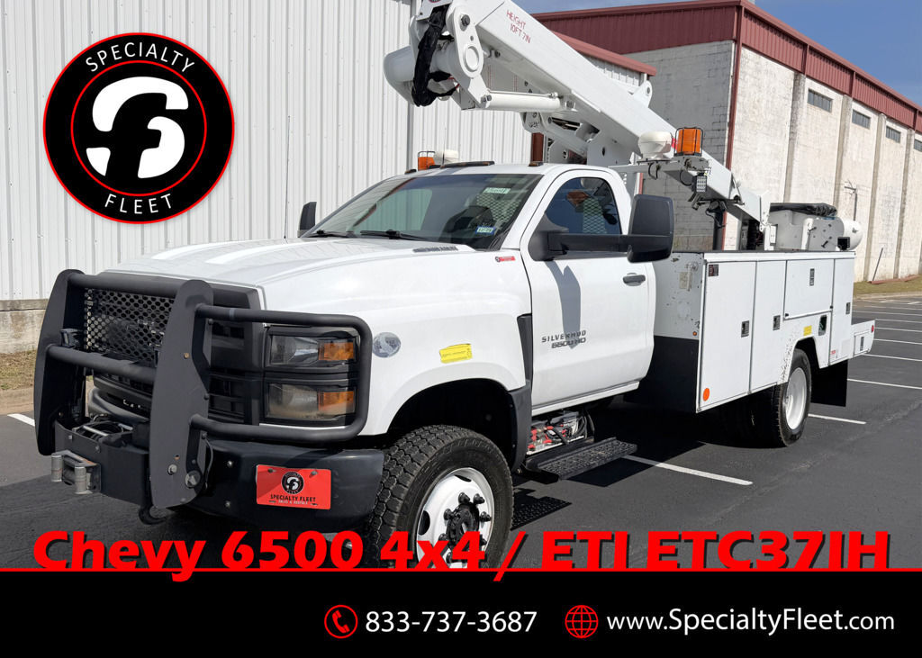 2019 Chevrolet 6500 4x4 / ETI ETC37IH - Bucket Truck in Lindale, TX