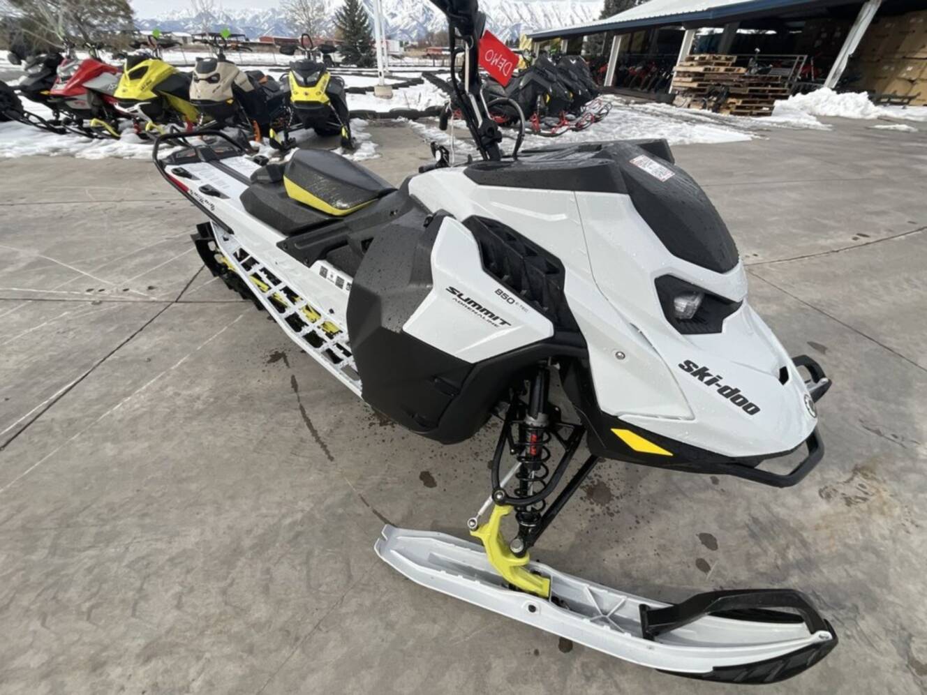 A photo of this 2025 Ski-Doo Summit® Adrenaline® with Edge Package 850 E-TEC 165 S