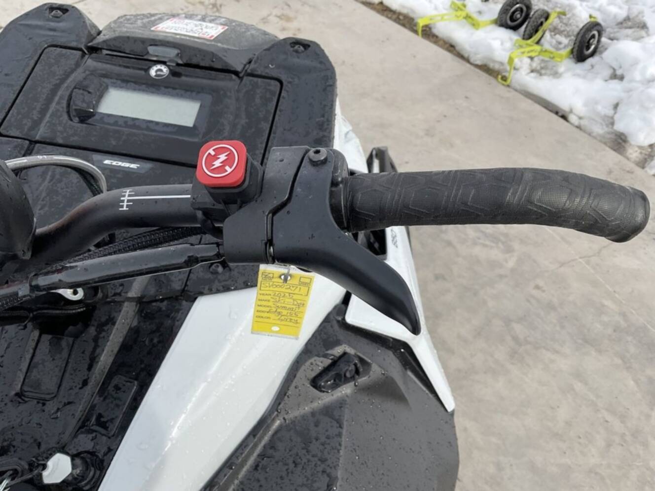 A photo of this 2025 Ski-Doo Summit® Adrenaline® with Edge Package 850 E-TEC 165 S
