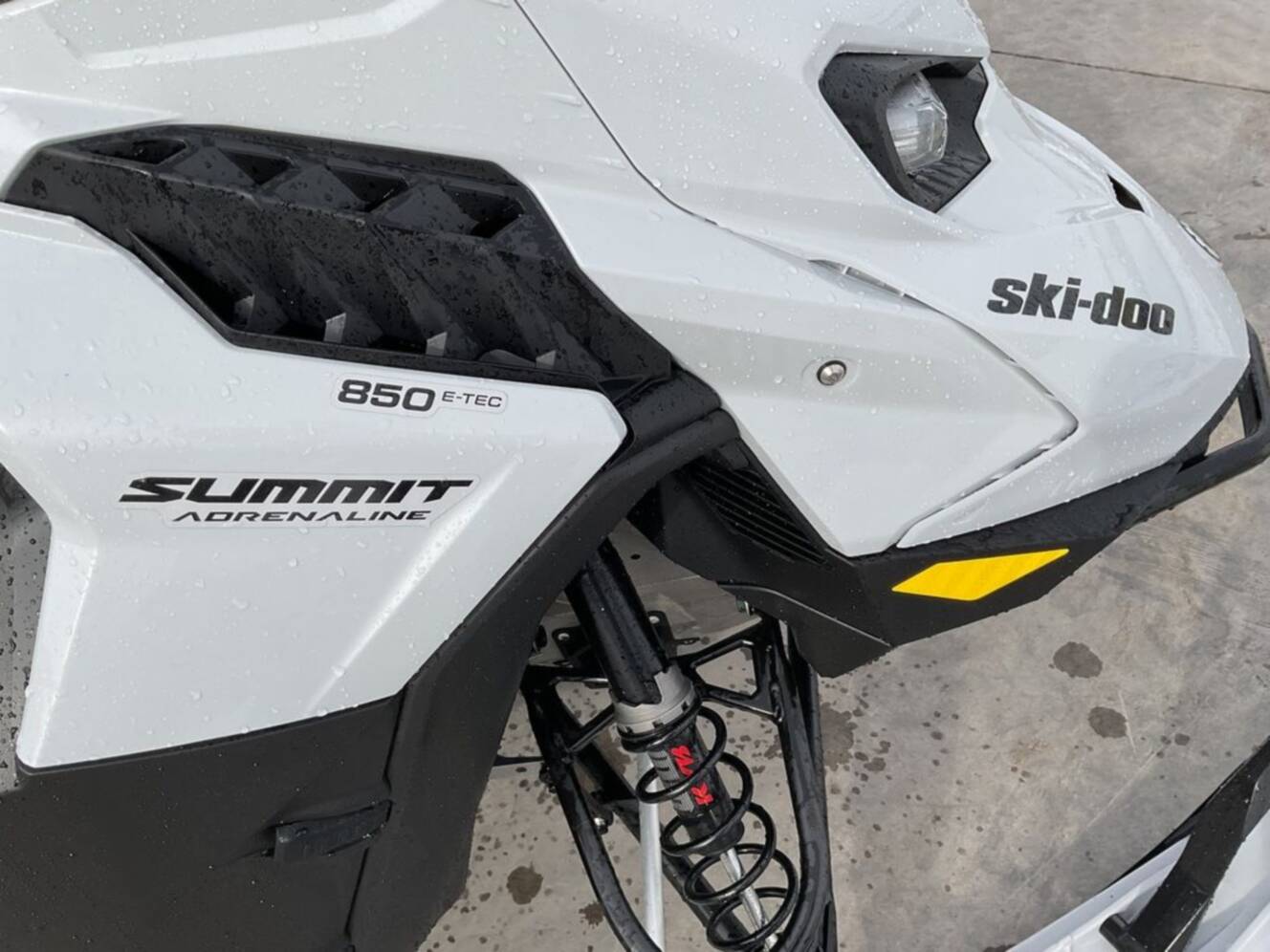 A photo of this 2025 Ski-Doo Summit® Adrenaline® with Edge Package 850 E-TEC 165 S
