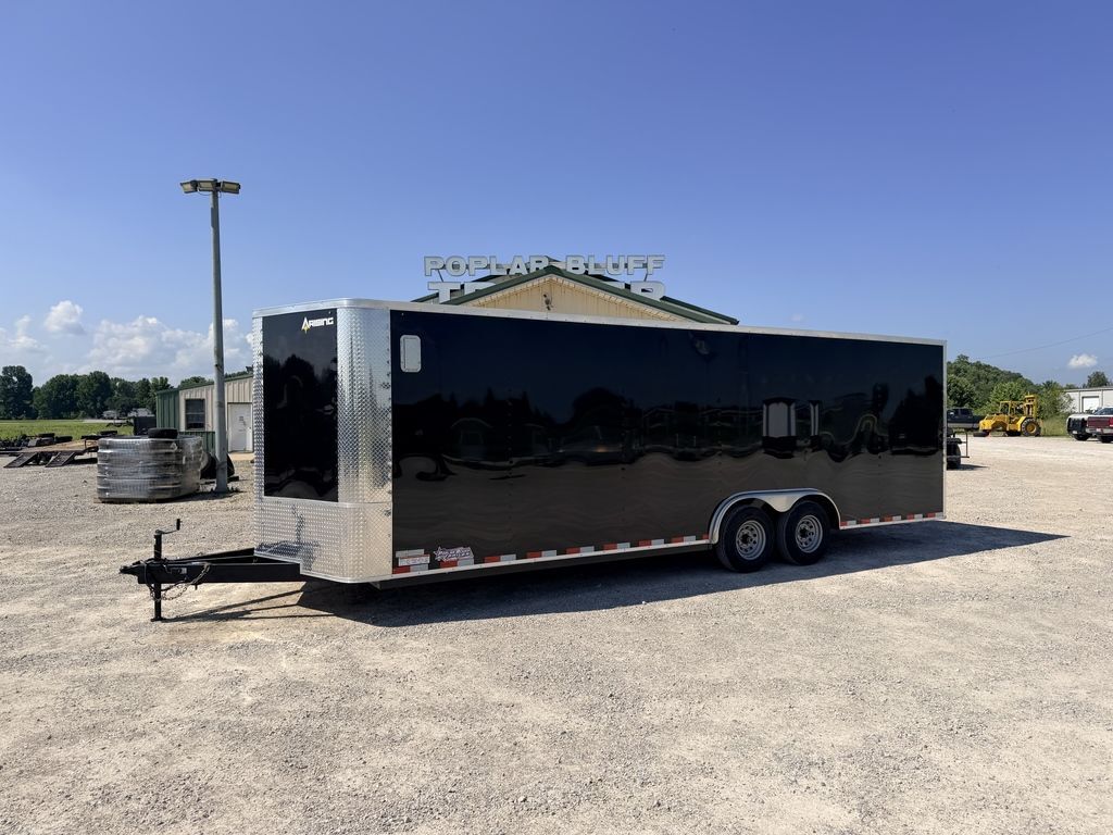 2026 ARISING 8.5' x 24' Enclosed Car Hauler W/ 7' Interior 10k in Poplar Bluff, MO