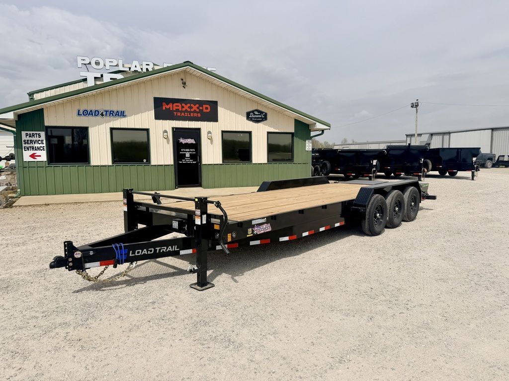2026 Load Trail CH8324 83" x 24' Triple Axle Equipment Hauler 21k GVWR in Poplar Bluff, MO