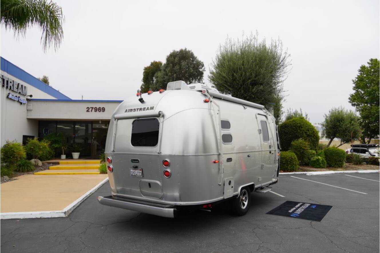 A photo of this 2023 Airstream Caravel 19CB