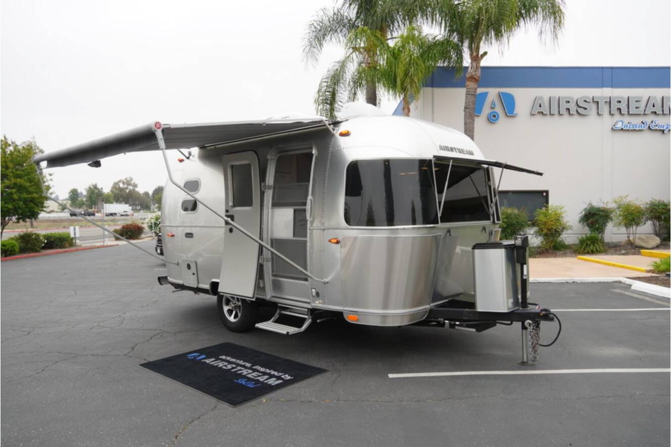 A photo of this 2023 Airstream Caravel 19CB