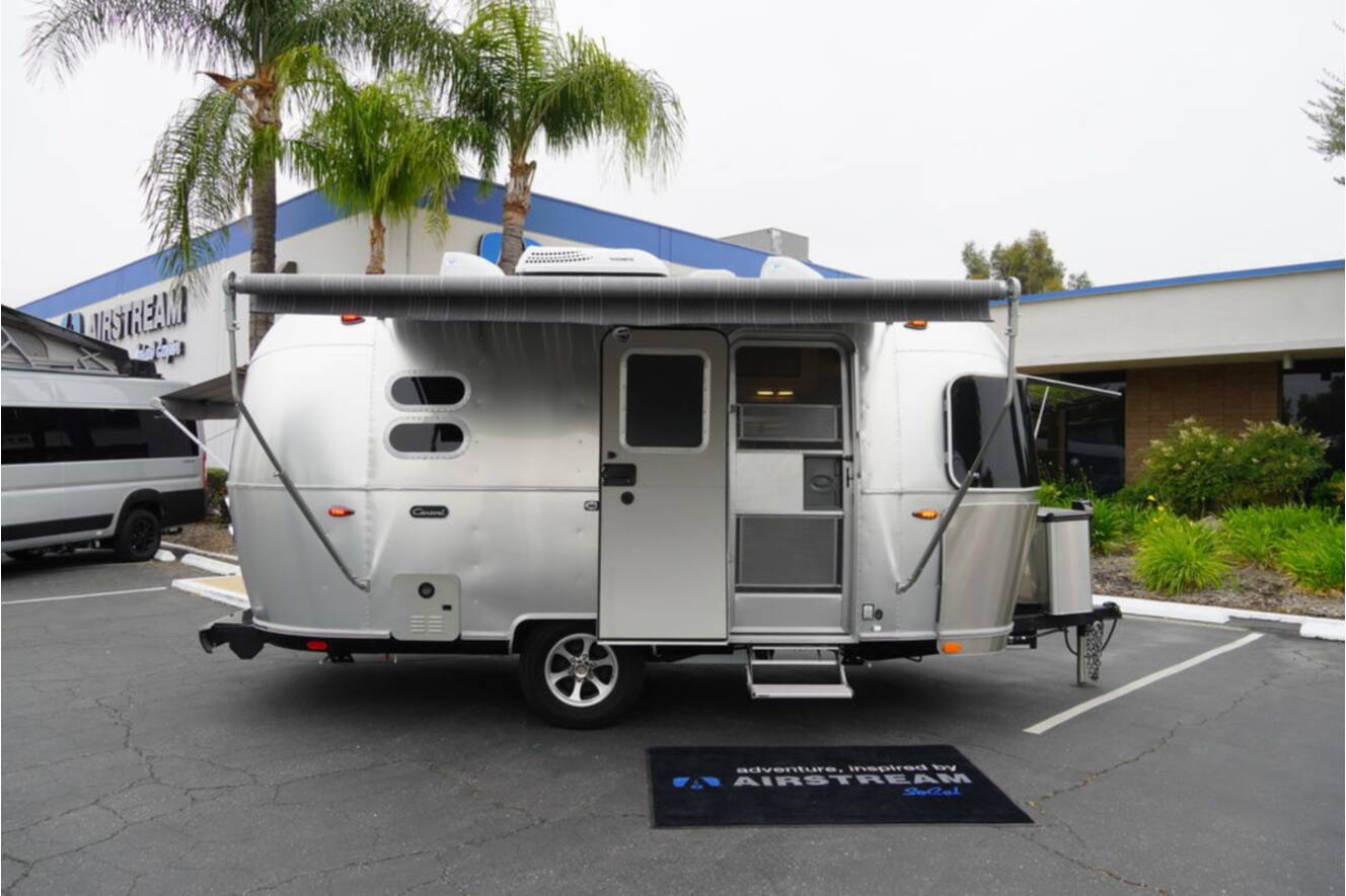 A photo of this 2023 Airstream Caravel 19CB