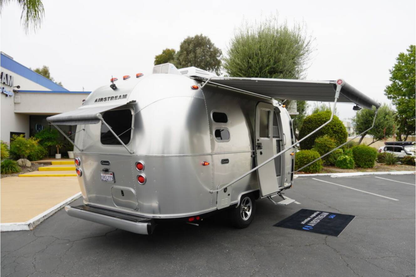 A photo of this 2023 Airstream Caravel 19CB