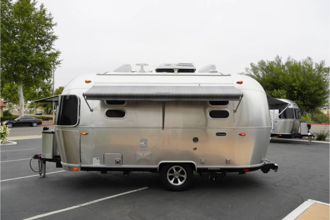 A photo of this 2023 Airstream Caravel 19CB