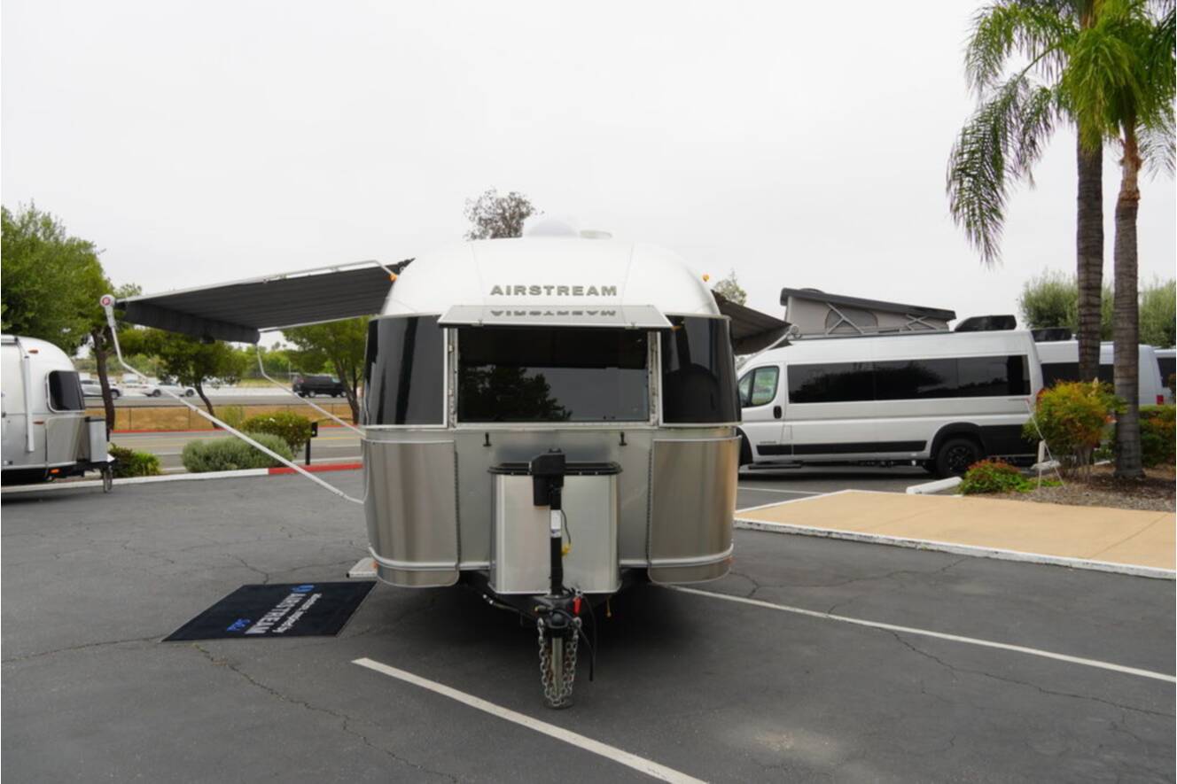 A photo of this 2023 Airstream Caravel 19CB