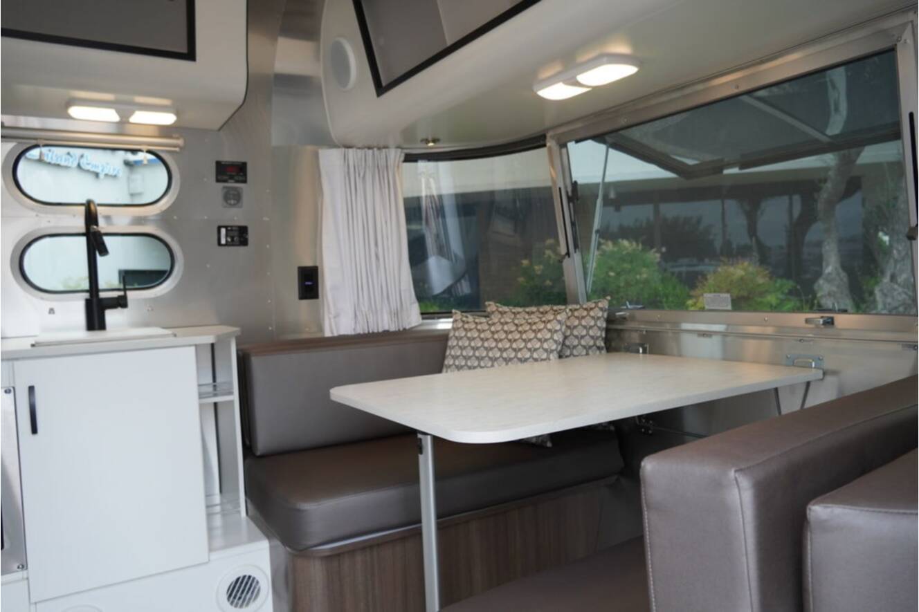 A photo of this 2023 Airstream Caravel 19CB