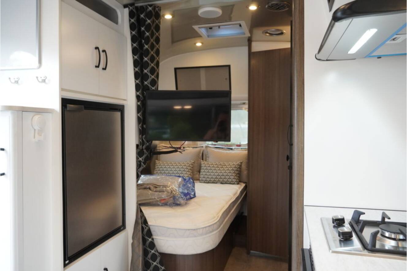 A photo of this 2023 Airstream Caravel 19CB
