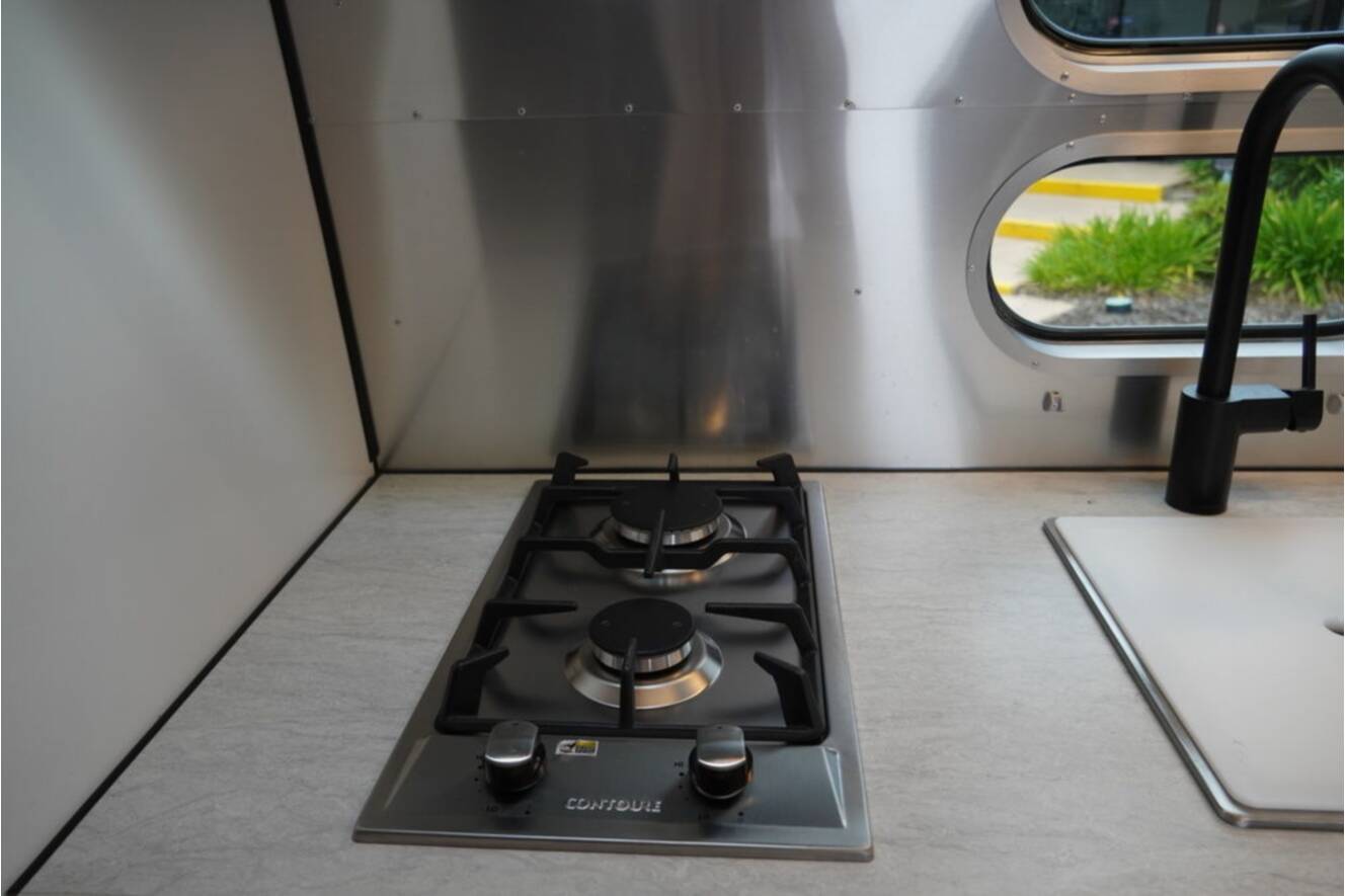A photo of this 2023 Airstream Caravel 19CB