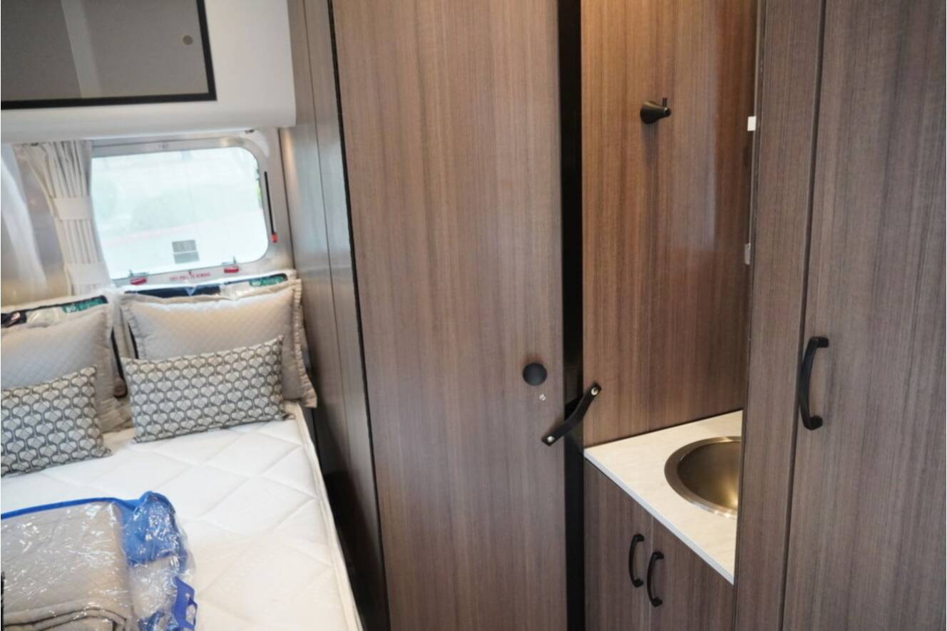 A photo of this 2023 Airstream Caravel 19CB