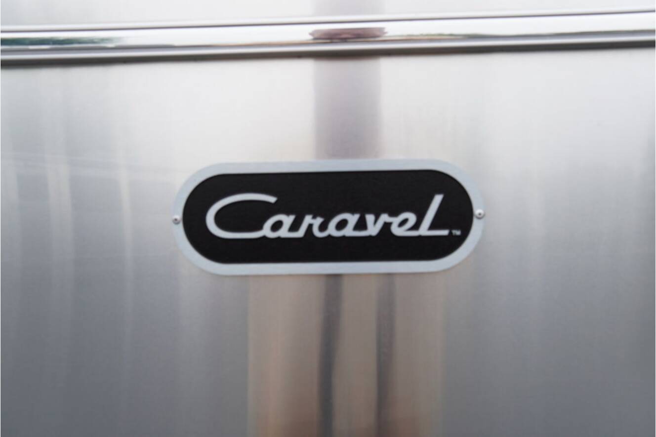 A photo of this 2023 Airstream Caravel 19CB