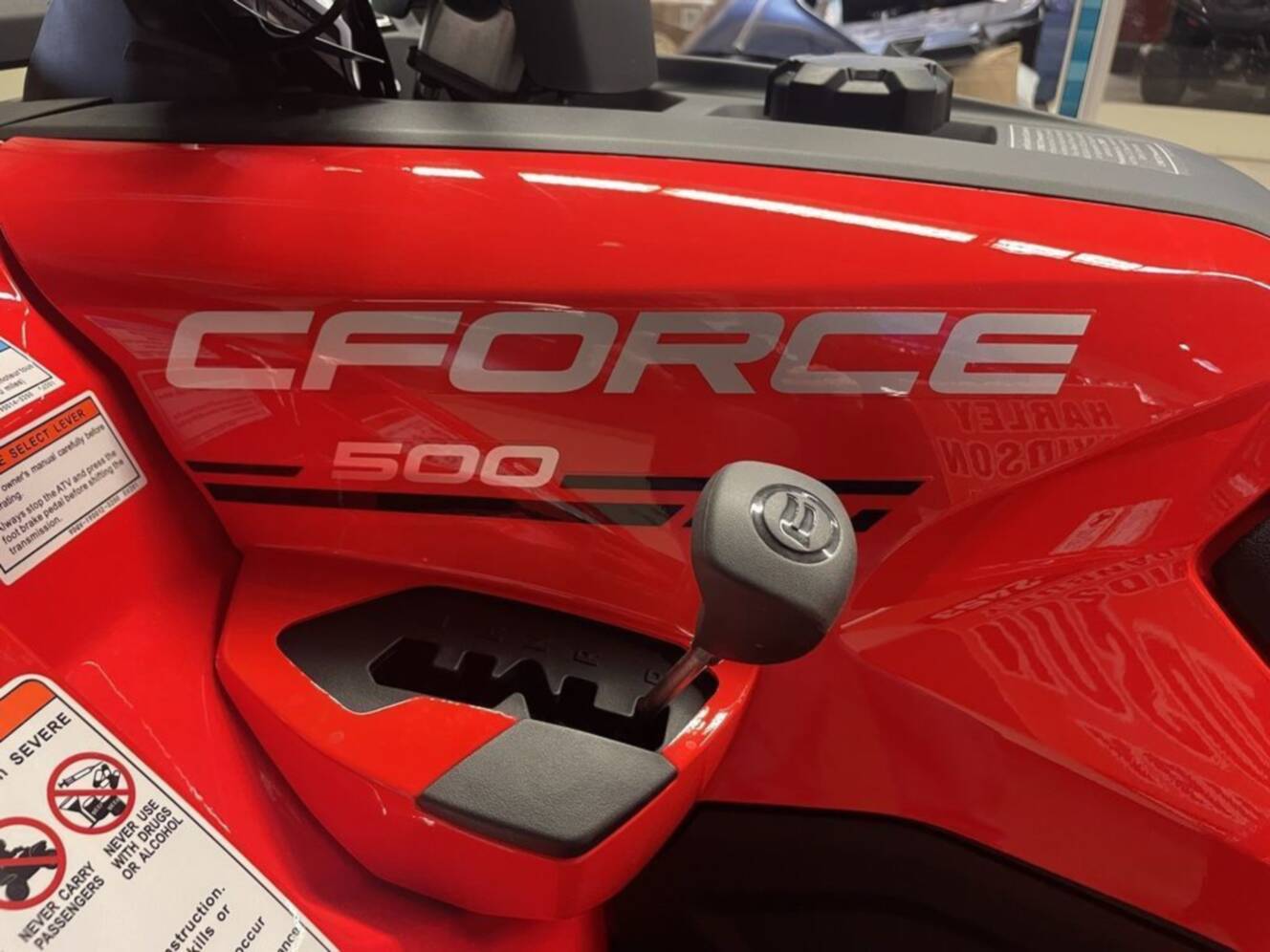 A photo of this 2026 CFMOTO CFORCE 500
