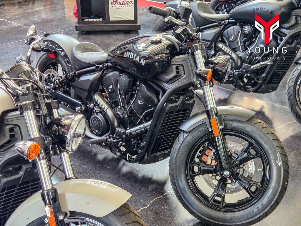 2026 Indian Motorcycle® Scout® Sixty Bobber Black Metallic BOBBER SIXTY in Logan, UT