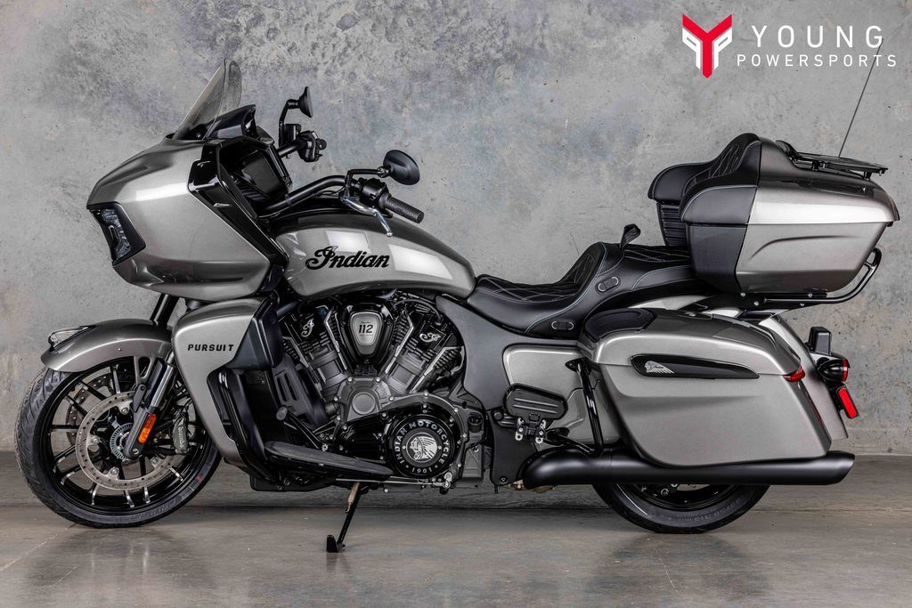 2026 Indian Motorcycle® Pursuit® Dark Horse® 112 w/ PowerBand Audio Heavy Met DARK HORSE in Logan, UT