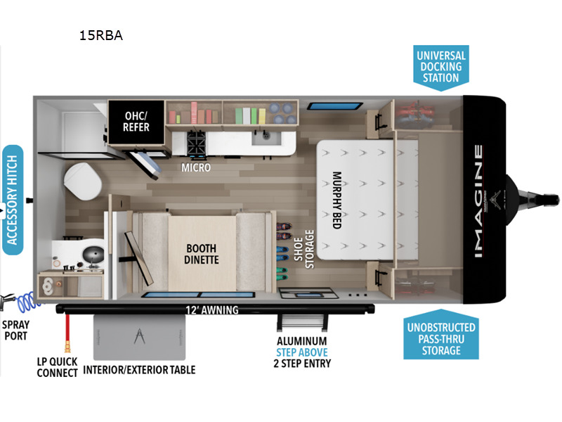 2026 Grand Design Imagine AIM 15RBA in sioux falls SD