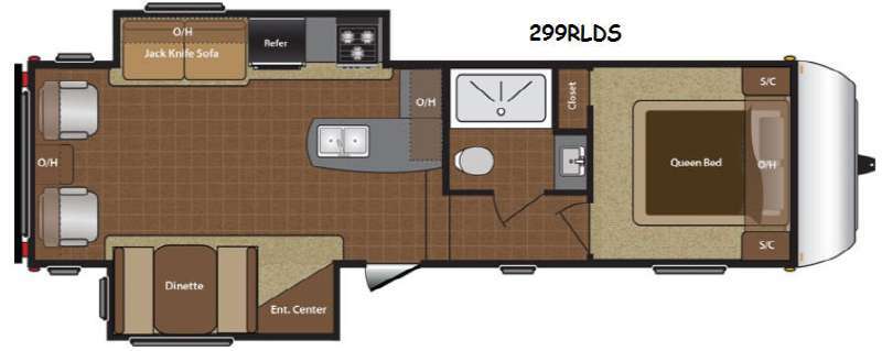 2014 Keystone Rv Hideout 299RLDS RV