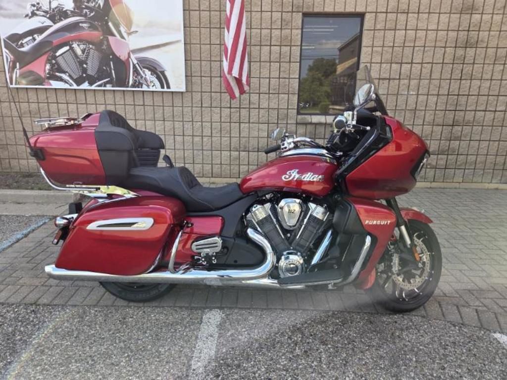 2026 Indian Motorcycle® Pursuit® Limited 112 Sunset Red Metallic LIMITED in Clinton Twp, MI