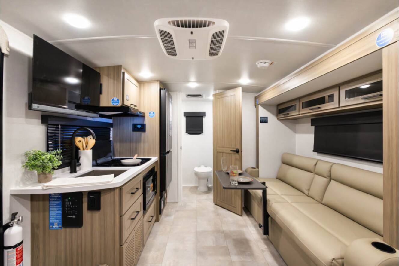A photo of this 2027 Forest River Flagstaff E Pro 201SFB