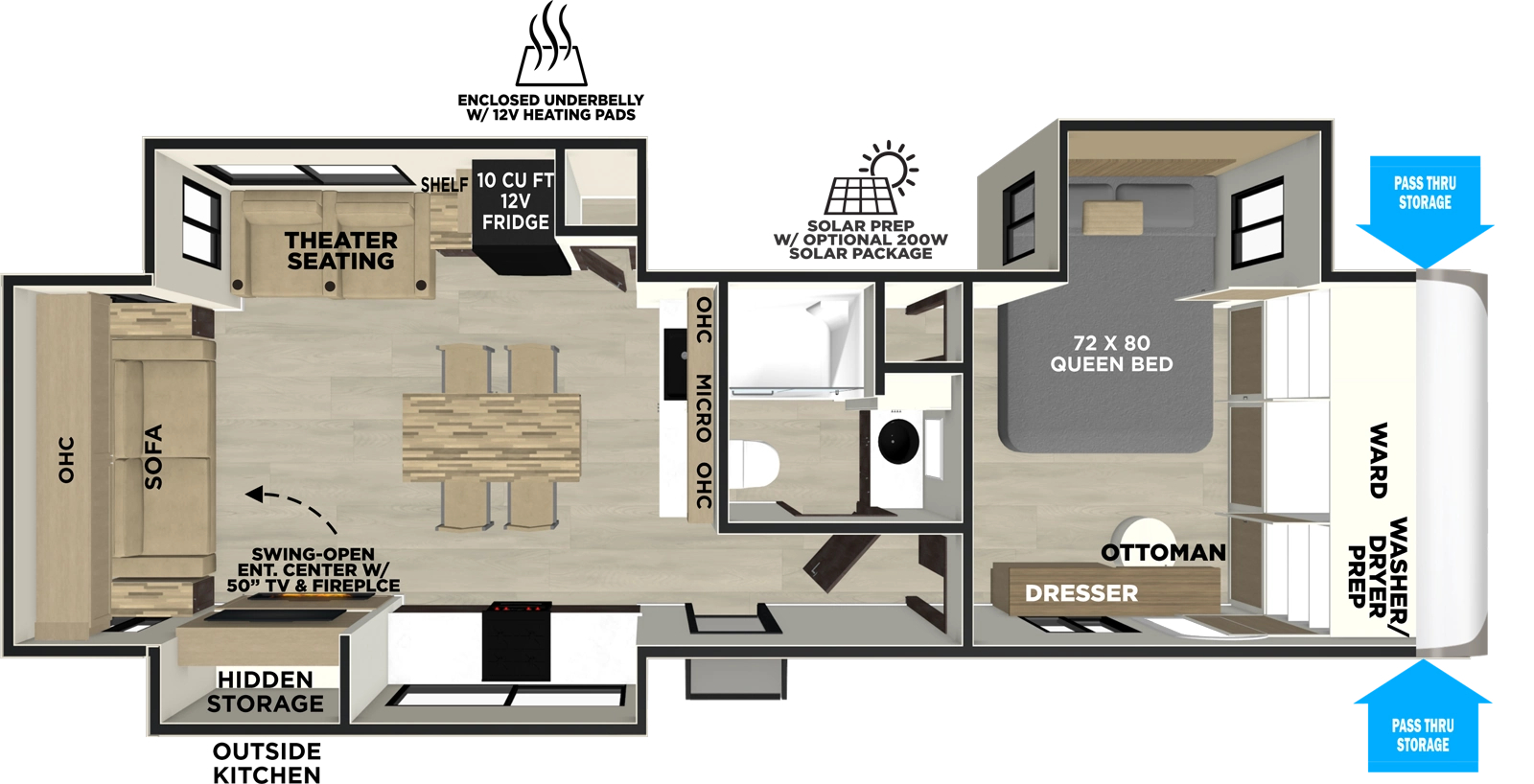 2027 Forest River Wildwood Heritage Glen 305RLOK in sylvania OH