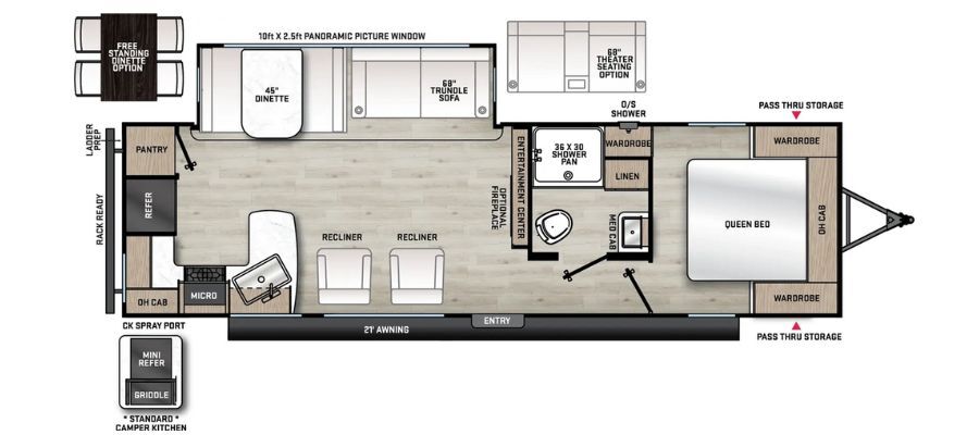 2027 Coachmen Catalina Legacy 283RKS in lakeview OH