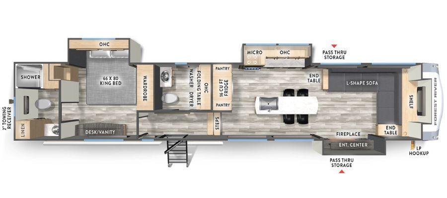 2027 Forest River Cardinal 37PUB in lakeview OH