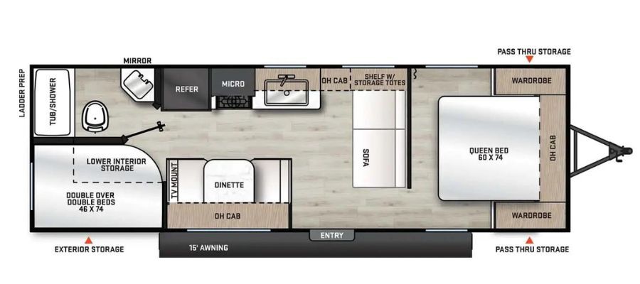 2027 Coachmen Catalina Summit Series 8 261BH in lakeview OH