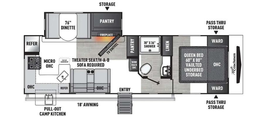 2027 Coachmen Freedom Express Ultralite 274RKS in mansfield OH