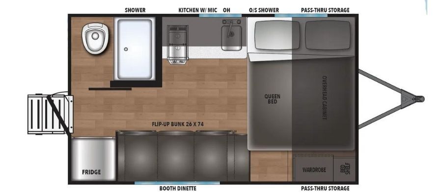 2027 Coachmen Shasta Compact 16BH in mansfield OH