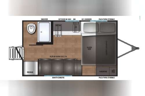 2027 Coachmen Shasta Compact 16BH in delaware OH