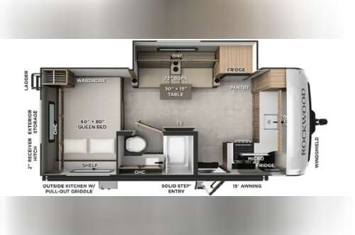 2027 Forest River Rockwood Geo Pro G20SFK in mansfield OH