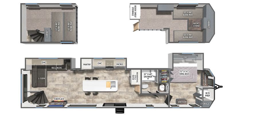 2027 Palomino Puma Vista Lofts 423LFT in mansfield OH