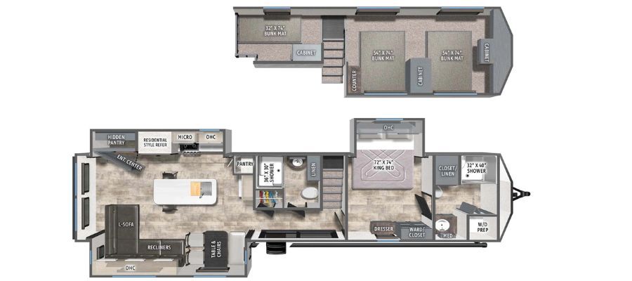 2027 Palomino Puma Vista Lofts 422LFT in mansfield OH