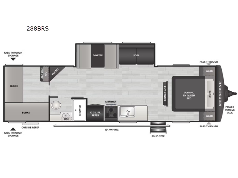 2027 Keystone Rv Hideout 288BRS in southington CT