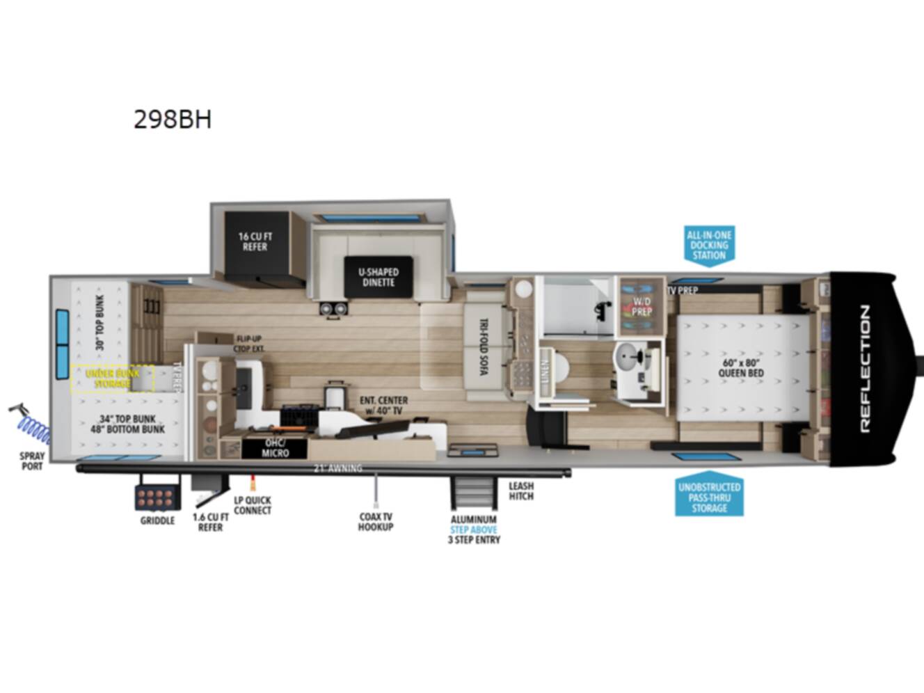 A photo of this 2027 Grand Design Reflection 150 Series 298BH