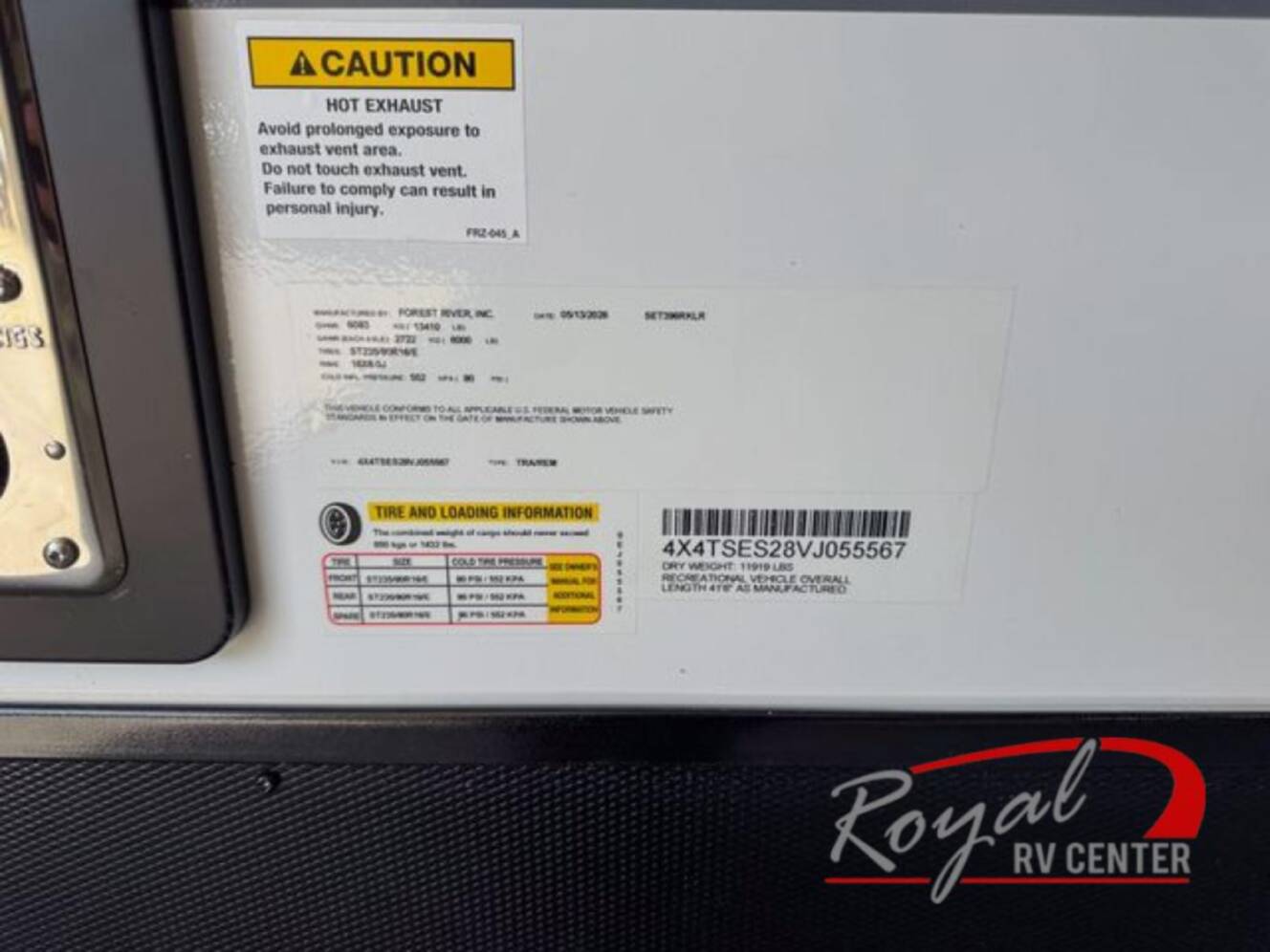 A photo of this 2027 Forest River Rv Sierra Destination Trailers 396RKLR