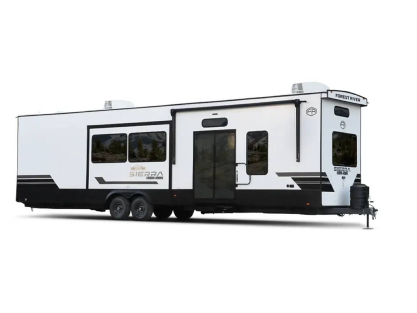 A photo of this 2027 Forest River Rv Sierra Destination Trailers 396RKLR
