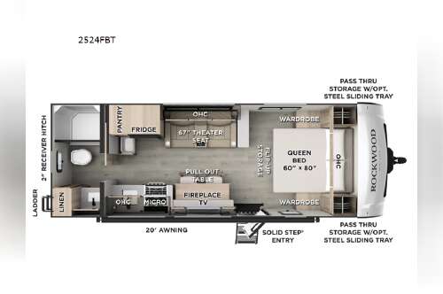 2027 Forest River Rv Rockwood Mini Lite 2524FBT in dayton OR