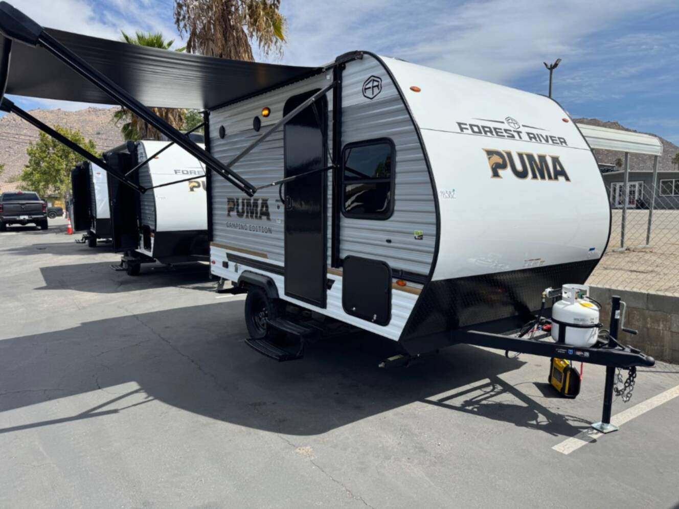 A photo of this 2027 Forest River Rv Puma Camping Edition 121RKCE