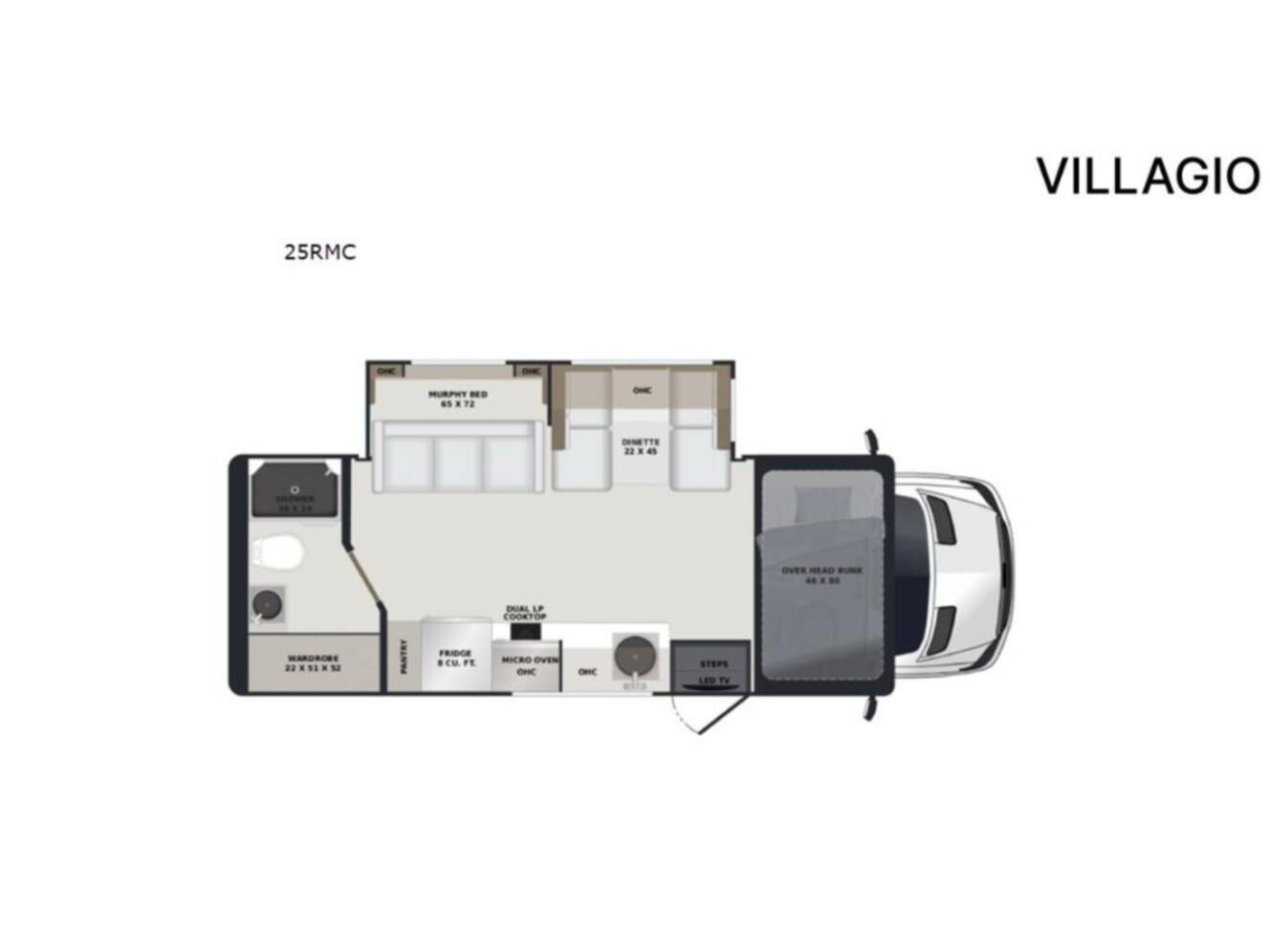 A photo of this 2027 Renegade Villagio 25RMC