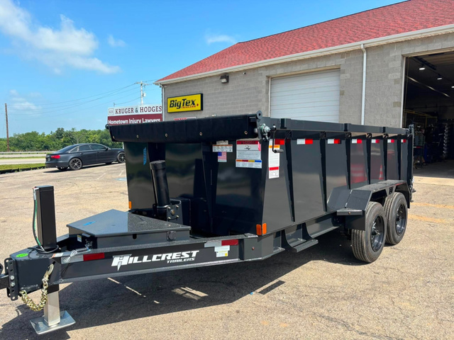 2027 HILLCREST TRAILERS 7x14 High Side Telescopic Dump Hydro Jack 17.6K GV in Frankfort, OH
