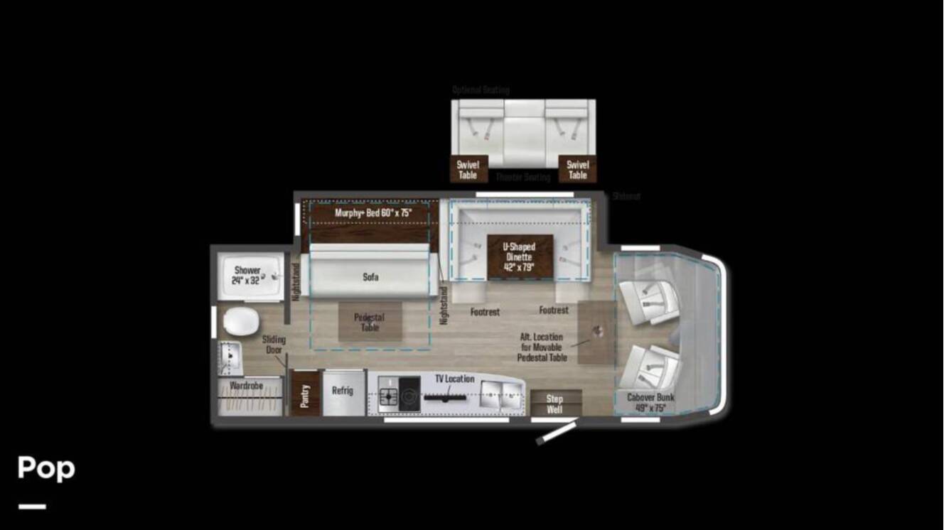 A photo of this 2023 Winnebago View 24D