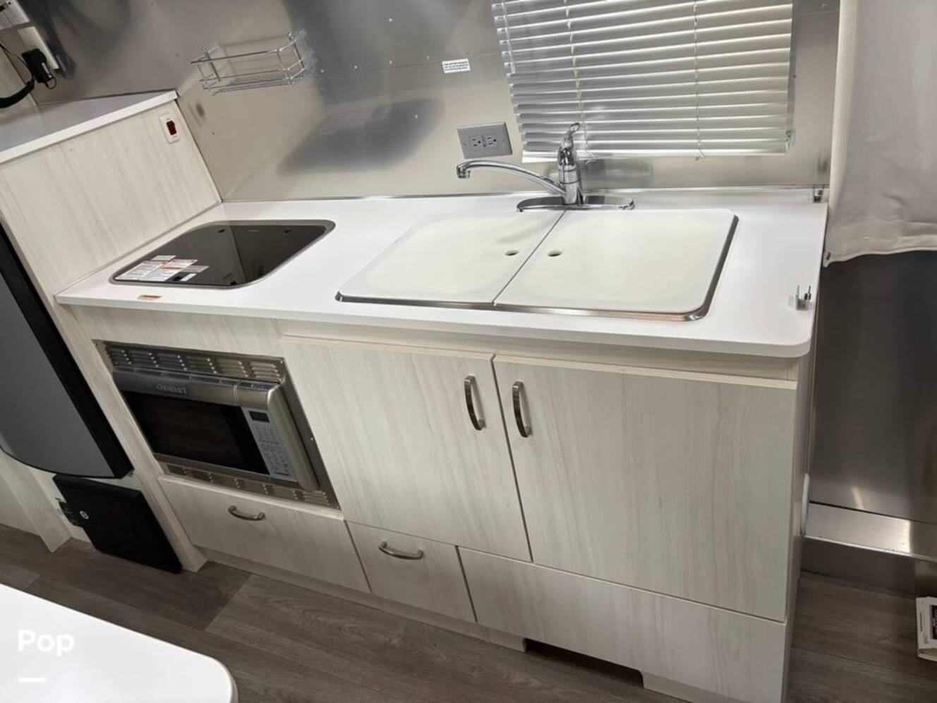 A photo of this 2019 Airstream Sport Bambi 22FB