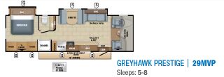 2018 JAYCO GREYHAWK PRESTIGE 29MVP