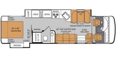 A photo of this 2014 Thor Motor Coach PALAZZO 33.2