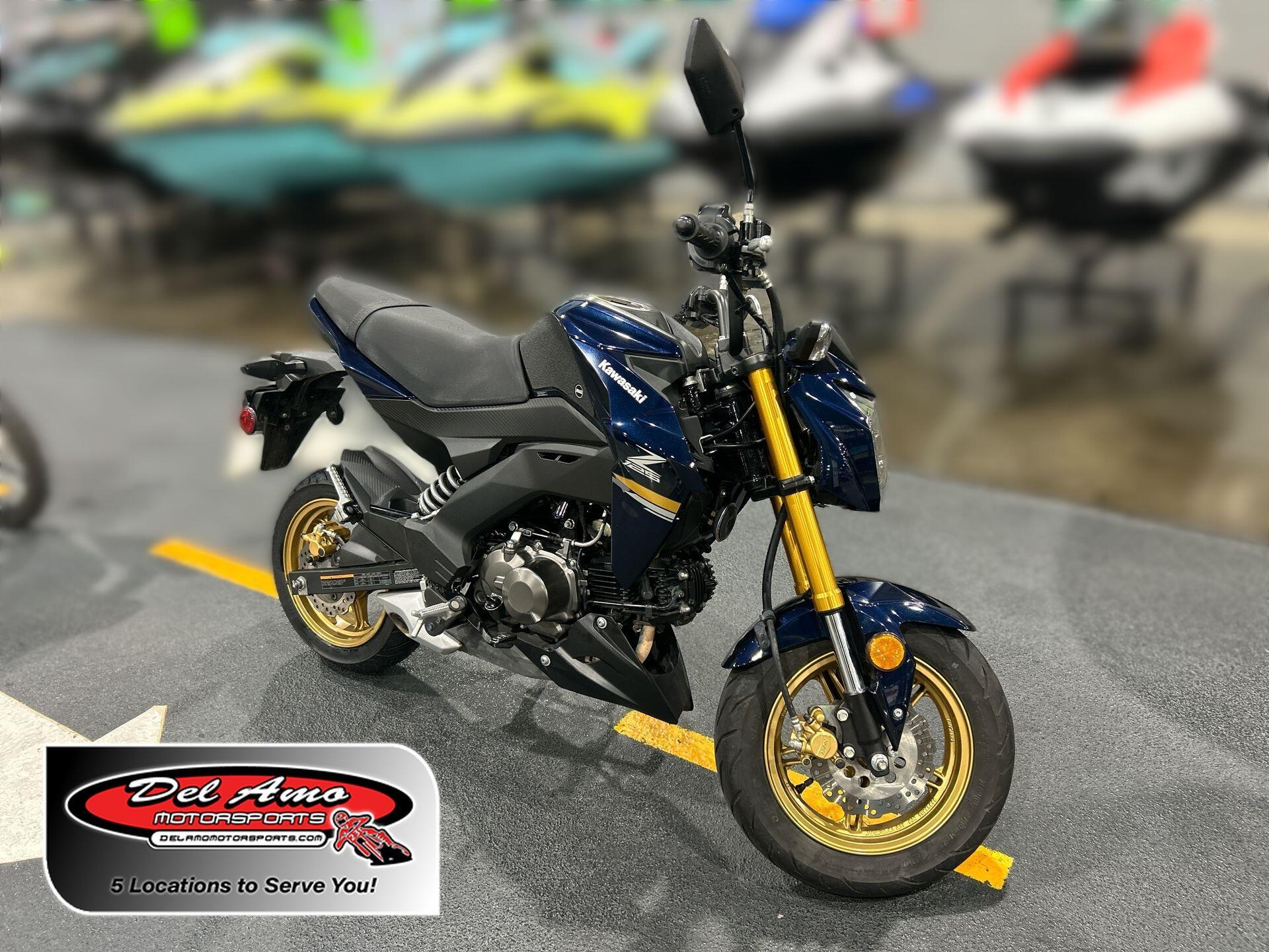 Blue Kawasaki Z125 Pro Motorcycles For Sale - Cycle Trader