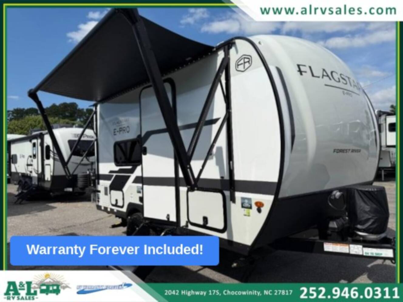A photo of this 2026 Forest River Flagstaff E-Pro 13LE